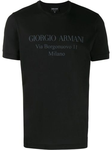 T-shirt à logo imprimé - Giorgio Armani - Modalova