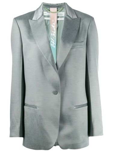 Off-White blazer en satin - Vert - Off-White - Modalova