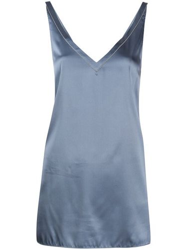 Top sans manches à effet métallisé - Brunello Cucinelli - Modalova