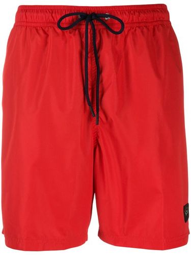 Short de bain à patch logo - Paul & Shark - Modalova