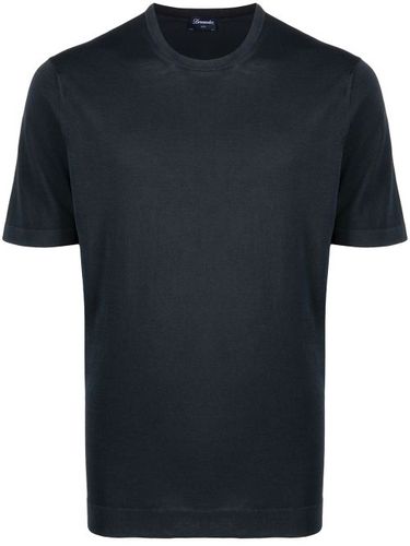 Drumohr t-shirt à col rond - Bleu - Drumohr - Modalova