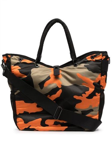Grand sac cabas à imprimé camouflage - Porter-Yoshida & Co. - Modalova