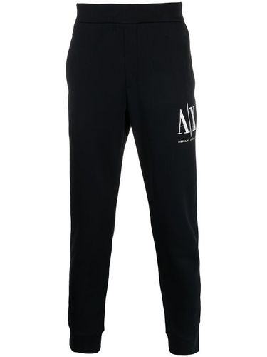 Pantalon de jogging à logo brodé - Armani Exchange - Modalova