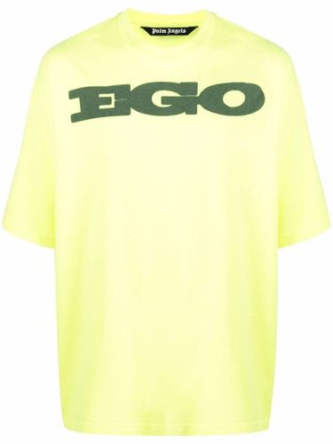 T-shirt à effet d'épaules descendues - Palm Angels - Modalova