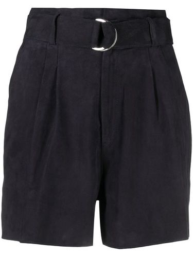 Short en daim à taille ceinturée - P.A.R.O.S.H. - Modalova