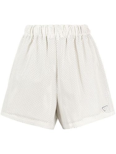 Prada short à taille haute - Blanc - Prada - Modalova