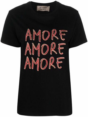 T-shirt à logo Amore brodé - alessandro enriquez - Modalova