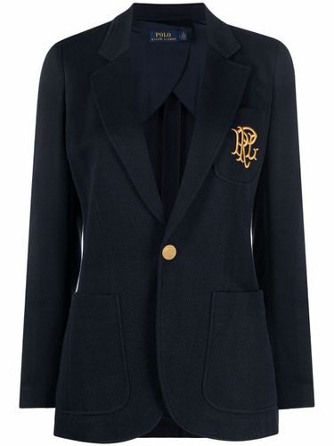 Blazer à logo brodé - Polo Ralph Lauren - Modalova