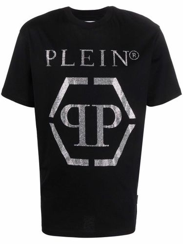 T-shirt à logo strassé - Philipp Plein - Modalova