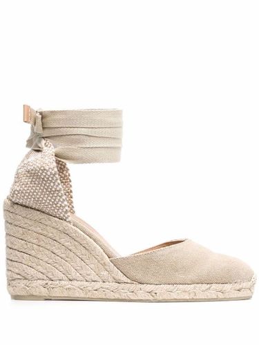 Espadrilles en daim à détail noué - Castañer - Modalova