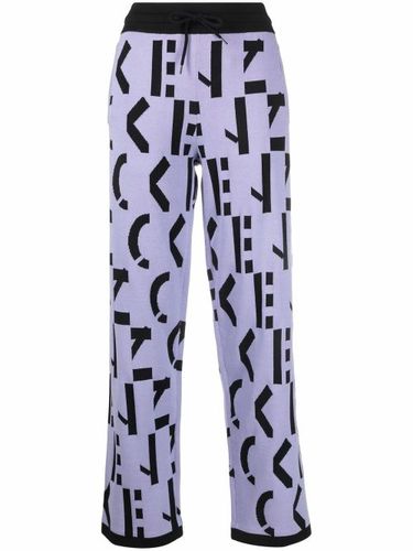 Pantalon à logo imprimé all-over - Kenzo - Modalova