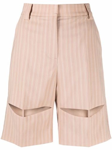 Bermuda à fines rayures - Krizia - Modalova