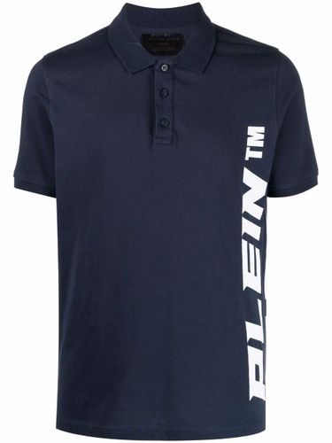 Philipp Plein polo à logo - Bleu - Philipp Plein - Modalova