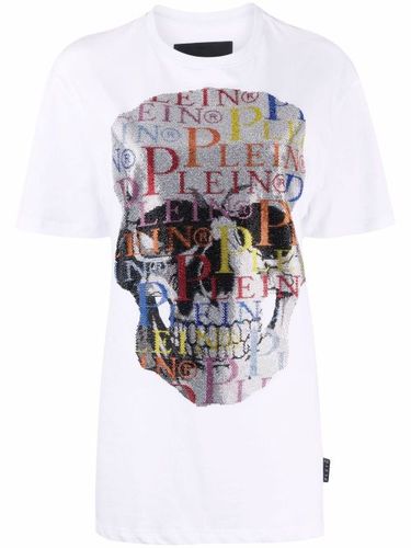 T-shirt à imprimé tête de mort - Philipp Plein - Modalova