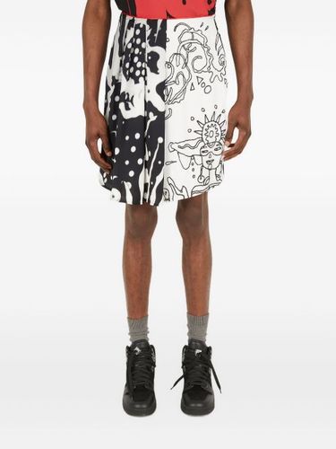 Bermuda à imprimé abstrait - Honey Fucking Dijon - Modalova