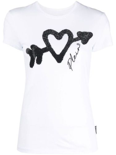 T-shirt à ornements en cristal - Philipp Plein - Modalova