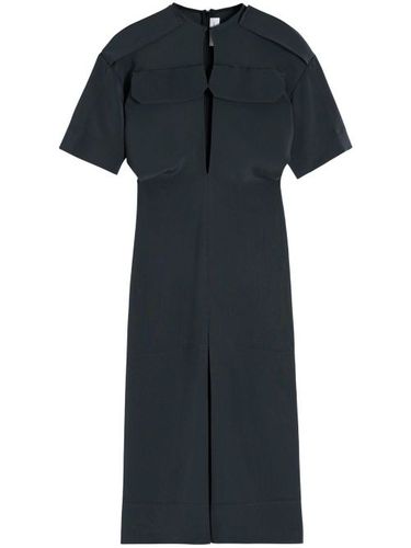 Robe mi-longue à taille ceinturée - Victoria Beckham - Modalova