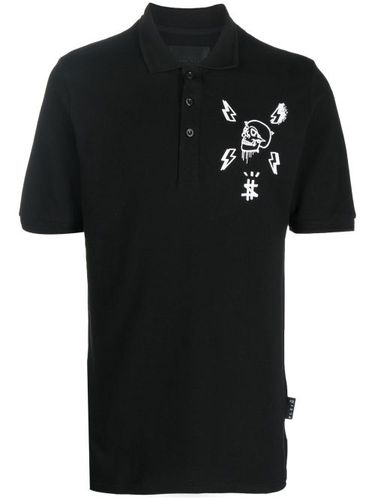 Polo à imprimé tête de mort - Philipp Plein - Modalova
