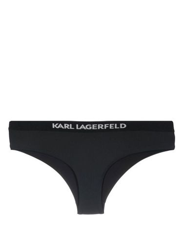 Bas de bikini à logo imprimé - Karl Lagerfeld - Modalova
