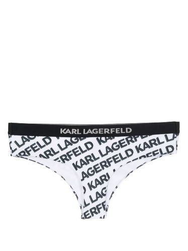 Bas de bikini à logo imprimé - Karl Lagerfeld - Modalova