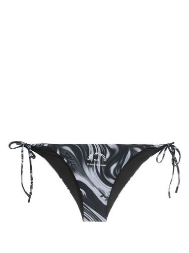 Bas de bikini à détail noué - Karl Lagerfeld - Modalova