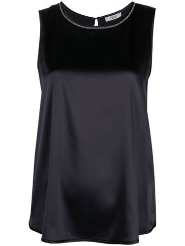 Débardeur serti de perles - Peserico - Modalova