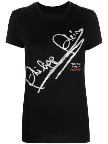 T-shirt SS Signature en coton - Philipp Plein - Modalova