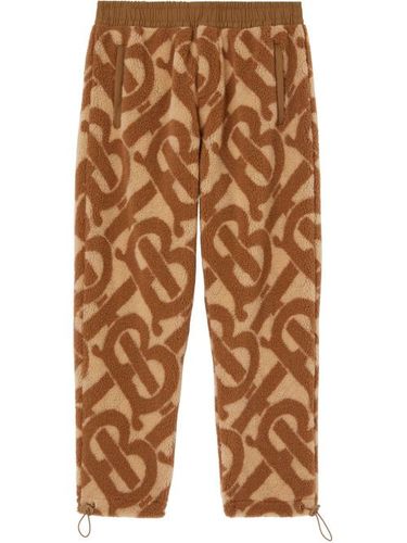 Pantalon de jogging à motif monogrammé en jacquard - Burberry - Modalova