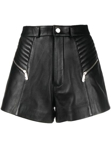 Short en cuir à détails de zips - Philipp Plein - Modalova