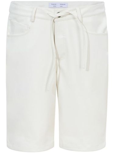 Bermuda en cuir artificiel - Proenza Schouler White Label - Modalova