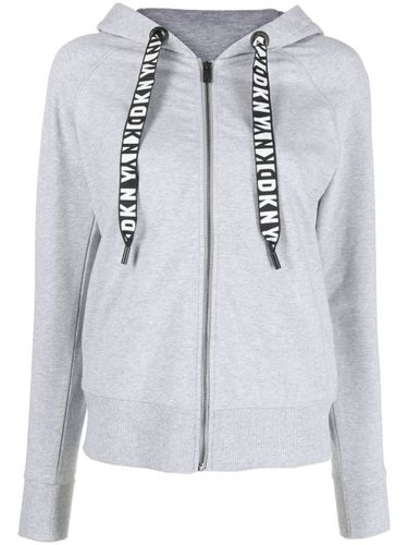 Hoodie zippé à lien de resserrage - DKNY - Modalova