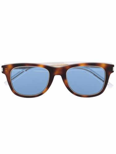 Lunettes de soleil à monture d'inspiration wayfarer - Saint Laurent Eyewear - Modalova