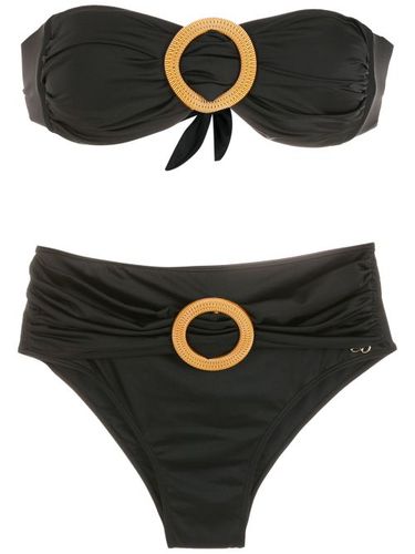Bikini bandeau à détails d'anneaux - Brigitte - Modalova