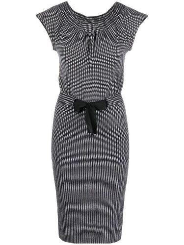 Robe en maille à taille ceinturée (2010) - Christian Dior Pre-Owned - Modalova