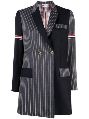 Blazer croisé à design patchwork - Thom Browne - Modalova
