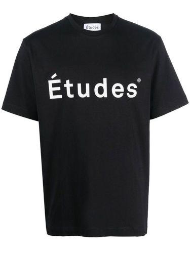 T-shirt en coton biologique à logo imprimé - Études Studio - Modalova