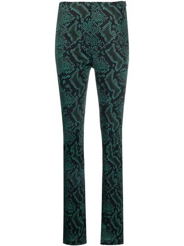Pantalon évasé à imprimé peau de serpent - Atlein - Modalova