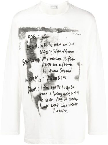 T-shirt Pigment à manches longues - Yohji Yamamoto - Modalova