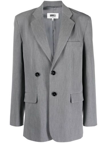 Blazer ample à simple boutonnage - MM6 Maison Margiela - Modalova