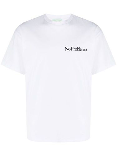 T-shirt en coton à imprimé No Problemo - Aries - Modalova