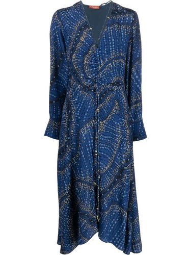 Altuzarra robe Mila à col v - Bleu - Altuzarra - Modalova