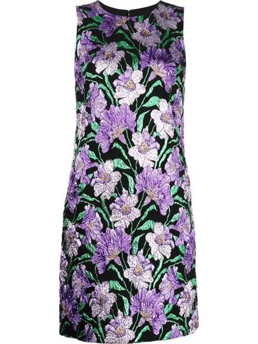 Robe évasée à fleurs en jacquard - Carolina Herrera - Modalova
