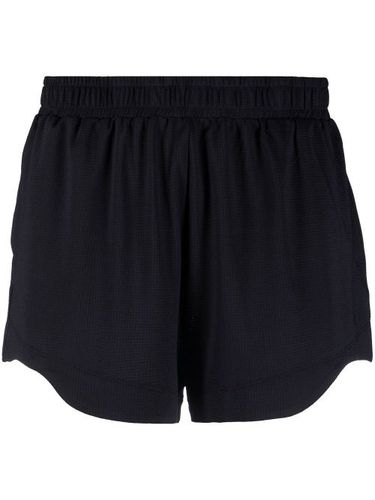 GANNI short à design drapé - Noir - GANNI - Modalova