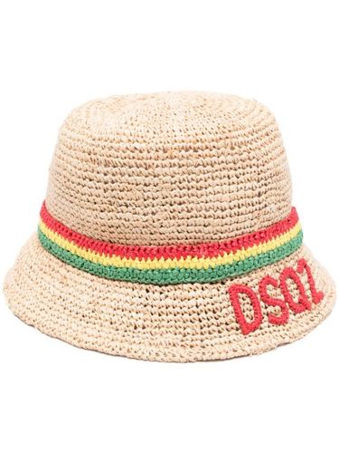 Bob en raphia tressé - DSQUARED2 - Modalova