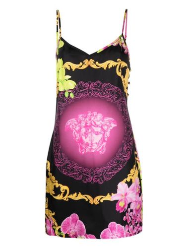 Robe courte à imprimé Medusa - Versace - Modalova