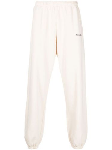 Pantalon de jogging en coton à logo imprimé - Sporty & Rich - Modalova