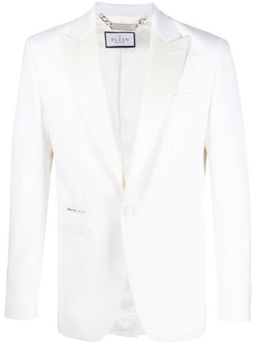 Blazer en laine à simple boutonnage - Philipp Plein - Modalova