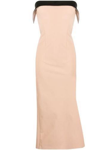 Robe mi-longue à bords contrastants - Philosophy Di Lorenzo Serafini - Modalova