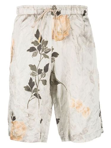 ETRO short de bain à fleurs - Vert - ETRO - Modalova