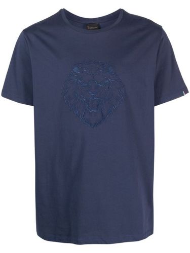 T-shirt en coton à motif lion brodé - Billionaire - Modalova
